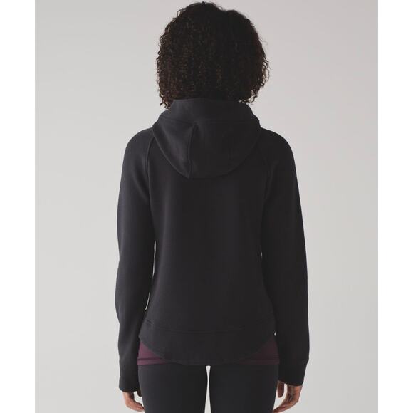 (6) $128 Lululemon Lululemon Fleece Be True Hoodie Black - Picture 2 of 8